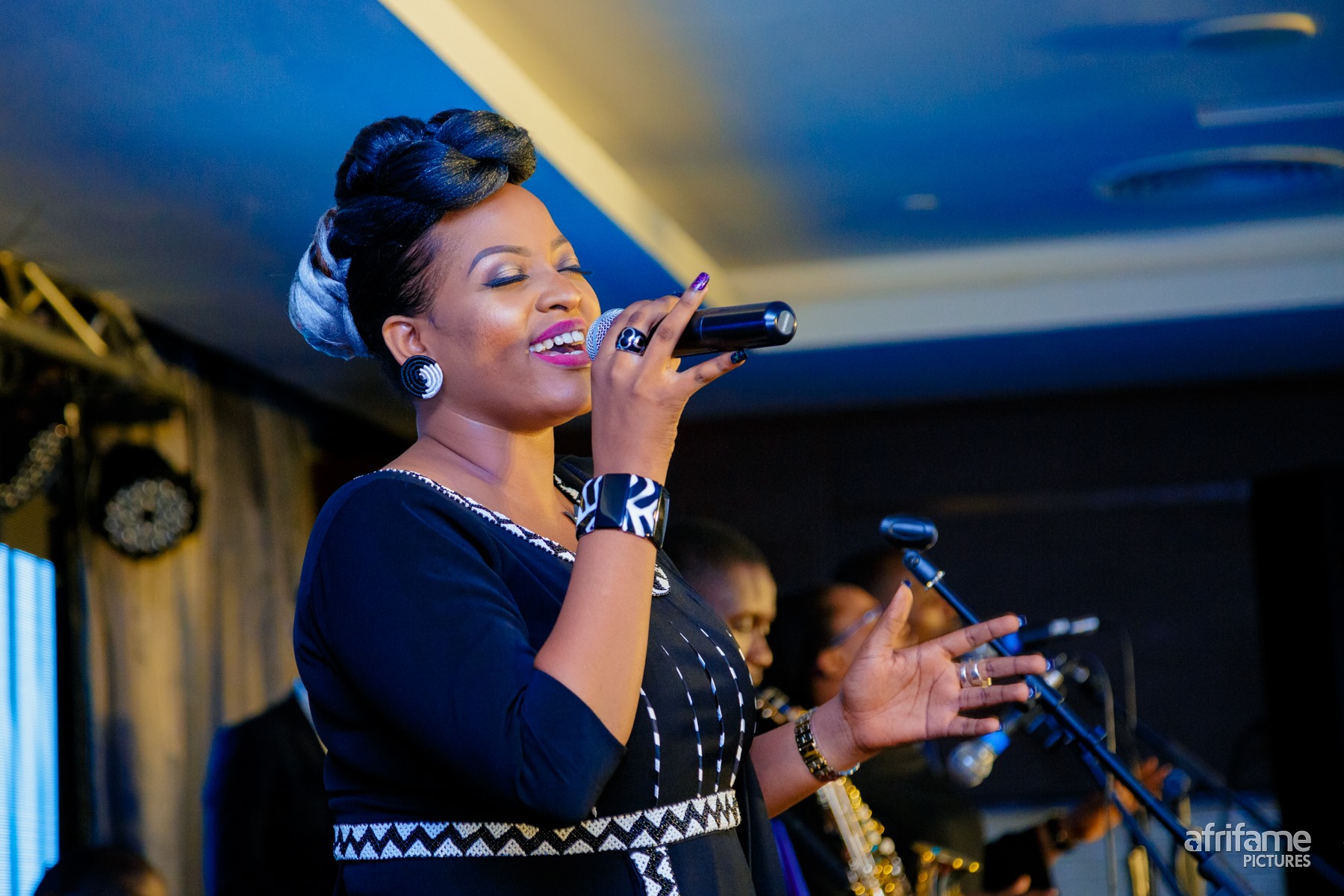 Gospel singer Aline Gahongayire is set to release her seventh album as she celebrates 22 years of doing music. Courtesy photos.